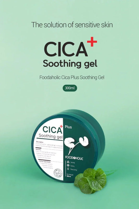 Foodaholic Cica Plus Soothing Gel 300ml