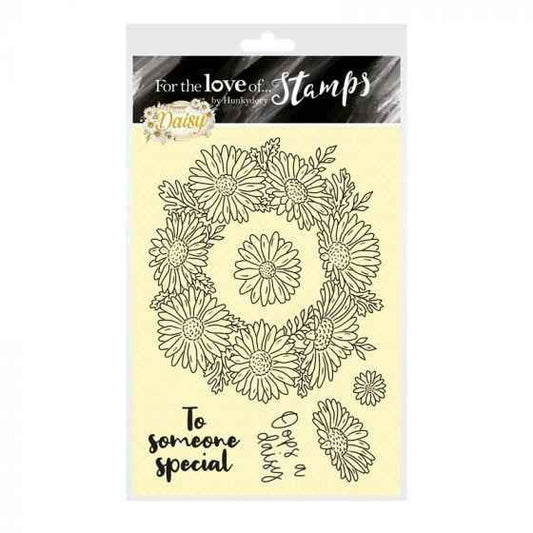 For The Love Of Stamps - Daisy Delights A6 Stamp Set
