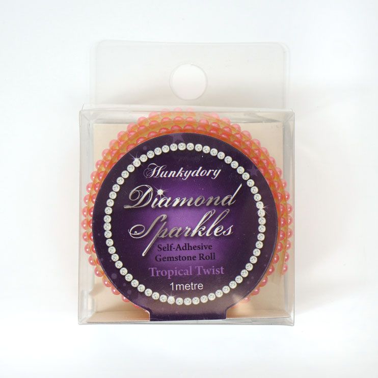 Diamond Sparkles Pearl Gemstone Rolls