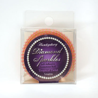 Diamond Sparkles Pearl Gemstone Rolls