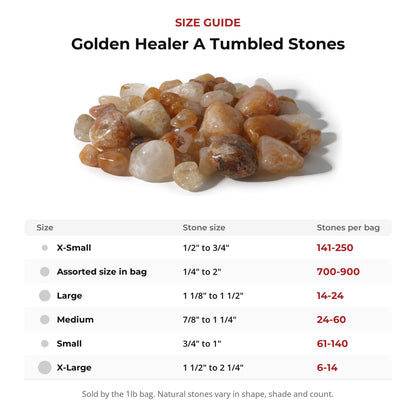 Golden Healer A Tumbled Stones