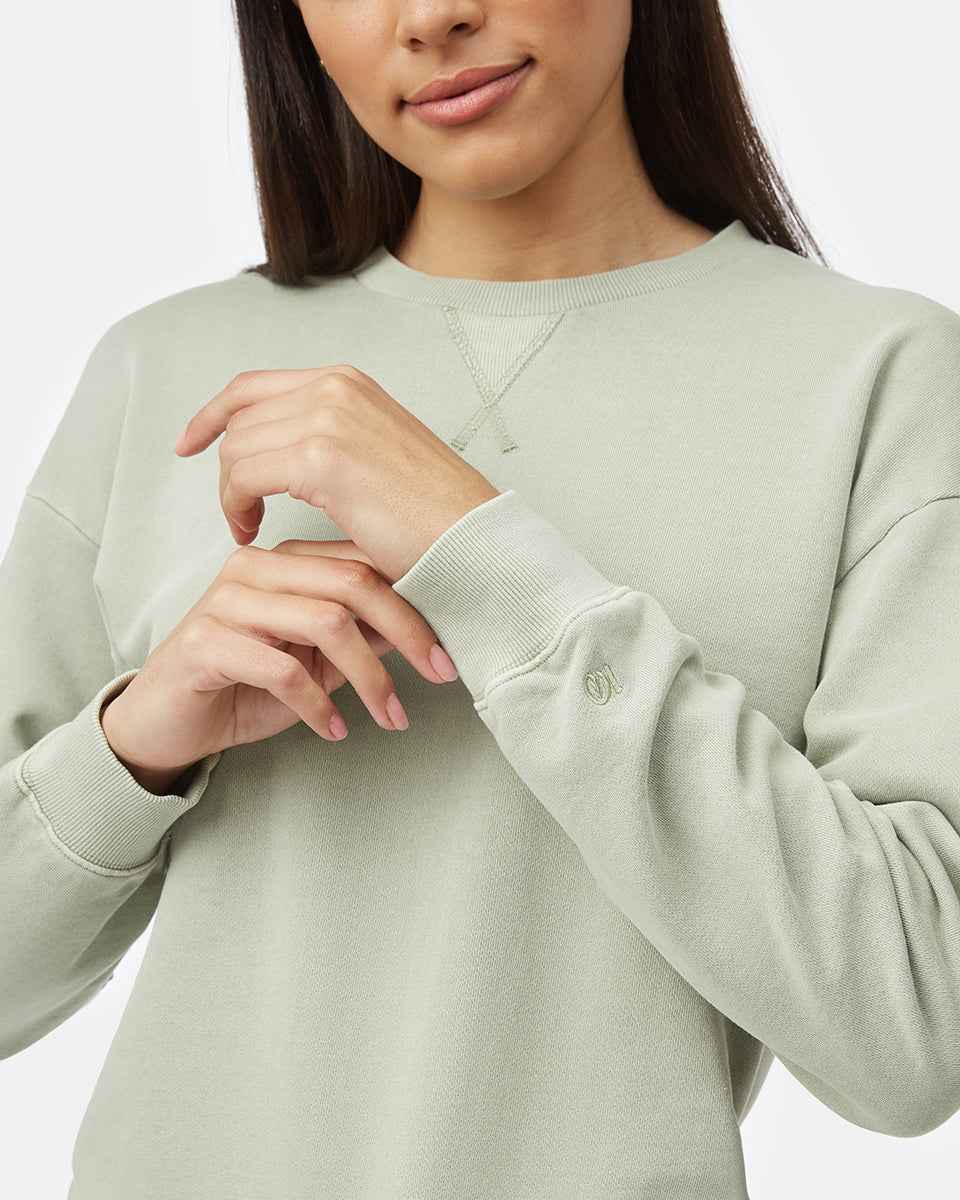 Organic Cotton French Terry Crew