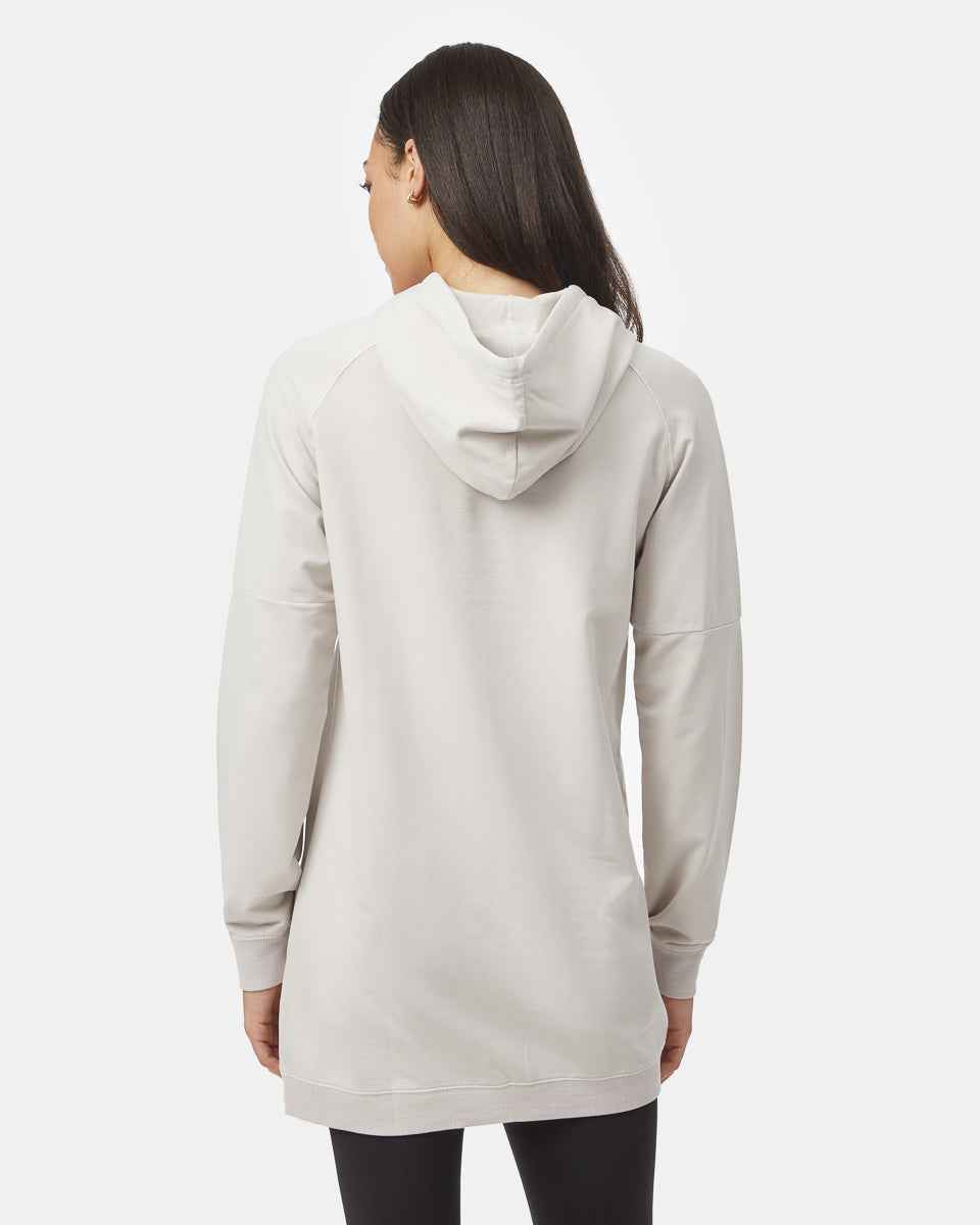 Oversized French Terry Hoodie Dress