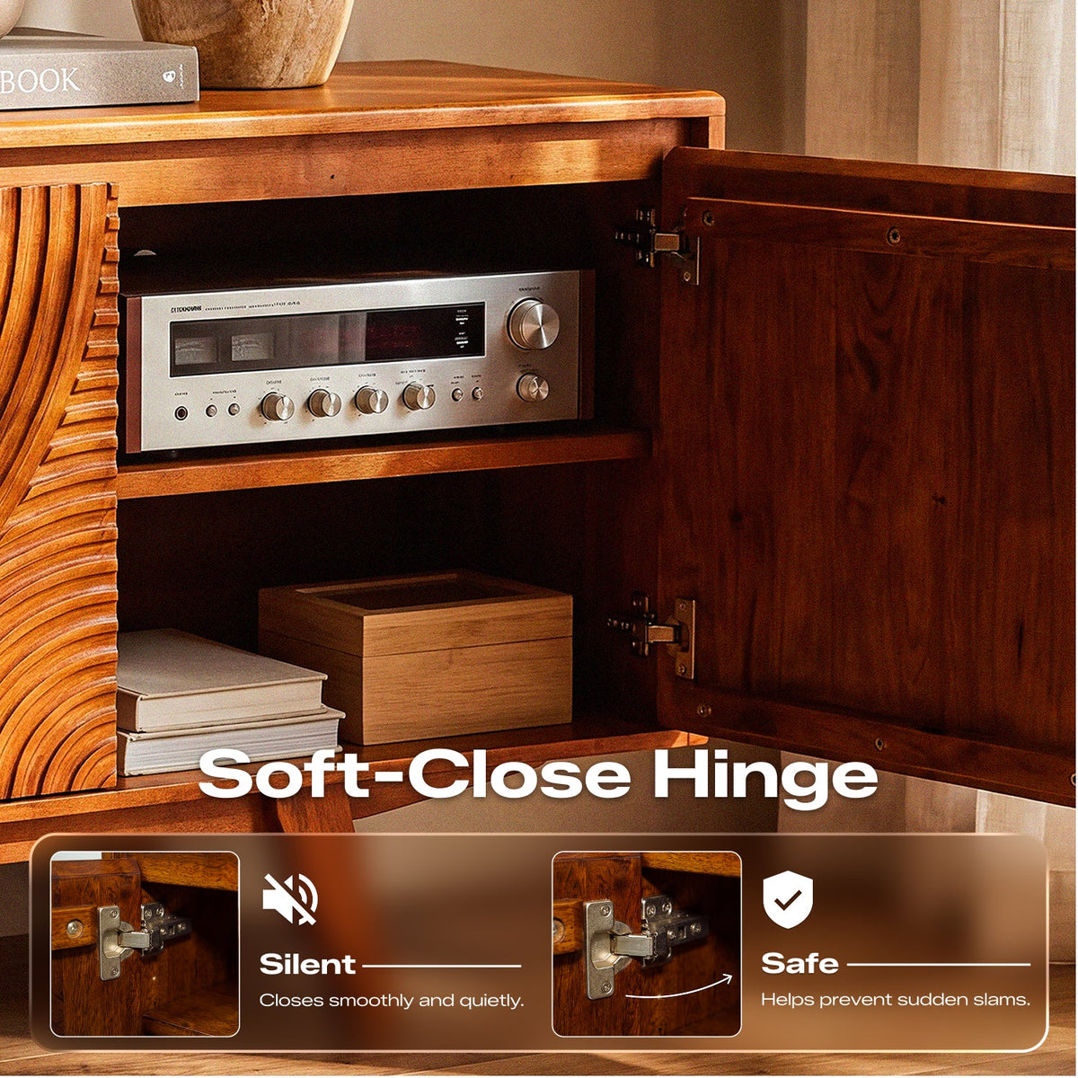 Harmony Solid Wood TV Stand