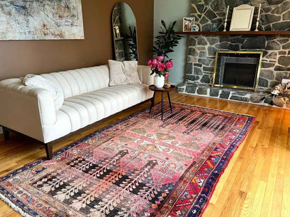 9'8" x 5' 3" | Vintage Kurdish Koliyai Rug