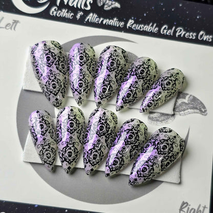 Skull Damask