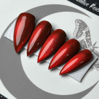 Red Christmas Glass