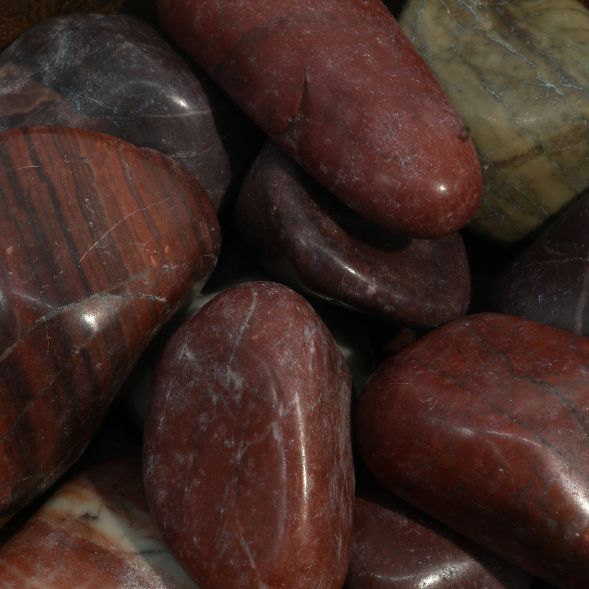 Dolomite Red Tumbled Stones