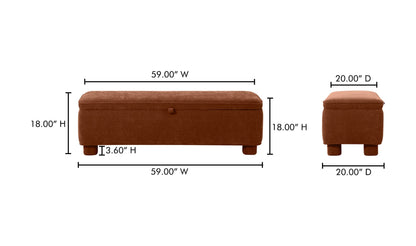 Isla Storage Bench