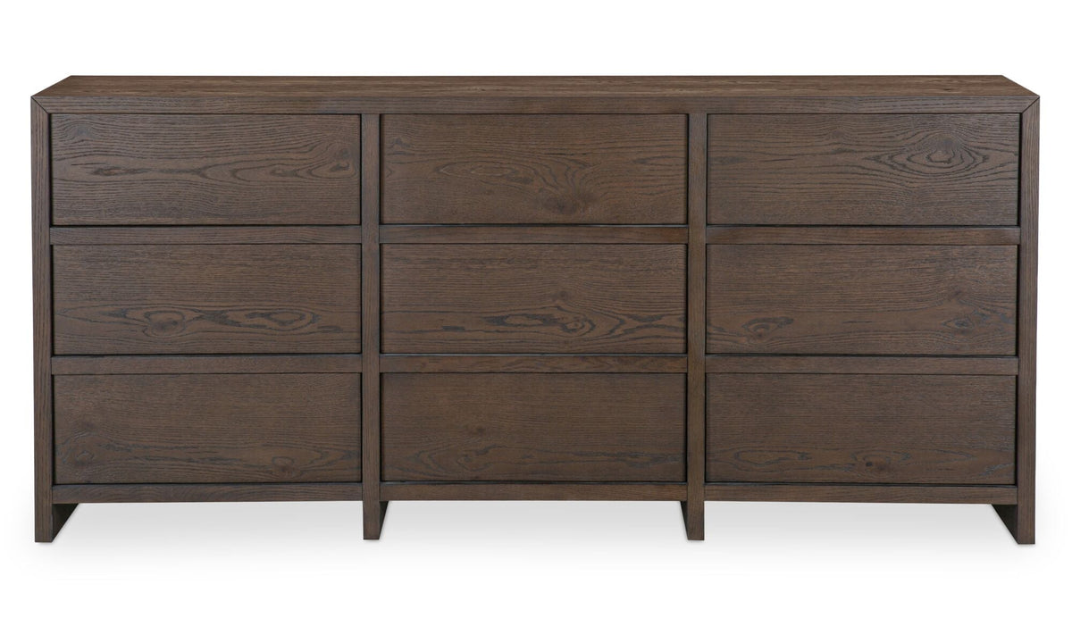 Jarrett 9 Drawer Dresser Brown