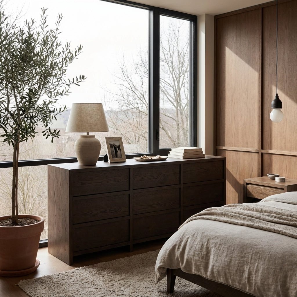 Jarrett 9 Drawer Dresser Brown