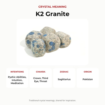 K2 Granite Tumbled Stones