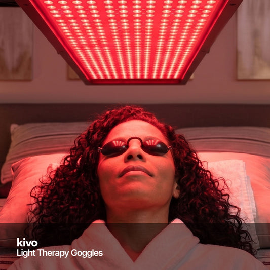 Kivo Goggles: Blue, NIR, and Light Therapy Eye Goggles
