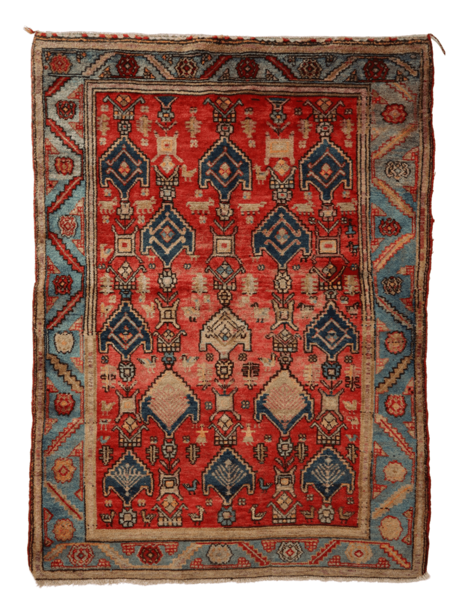 Kurdischer Koliayi Teppich | 1,30 m x 1,85 m