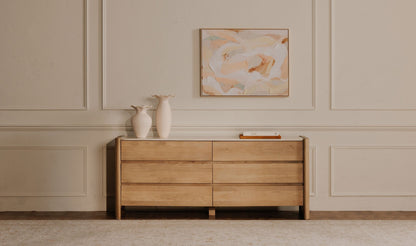Larsson 6 Drawer Dresser Natural