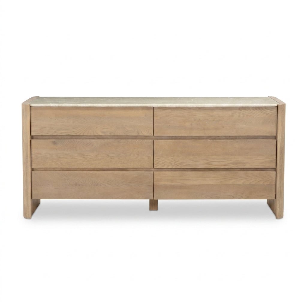 Larsson 6 Drawer Dresser Natural