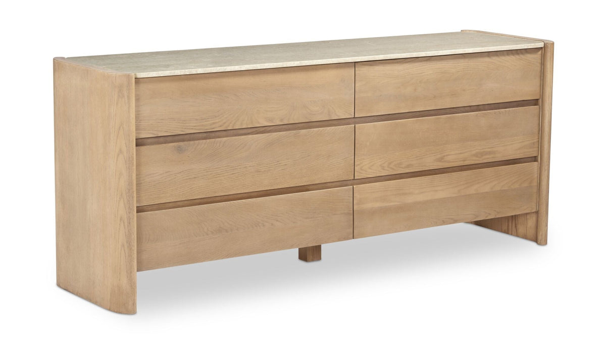 Larsson 6 Drawer Dresser Natural