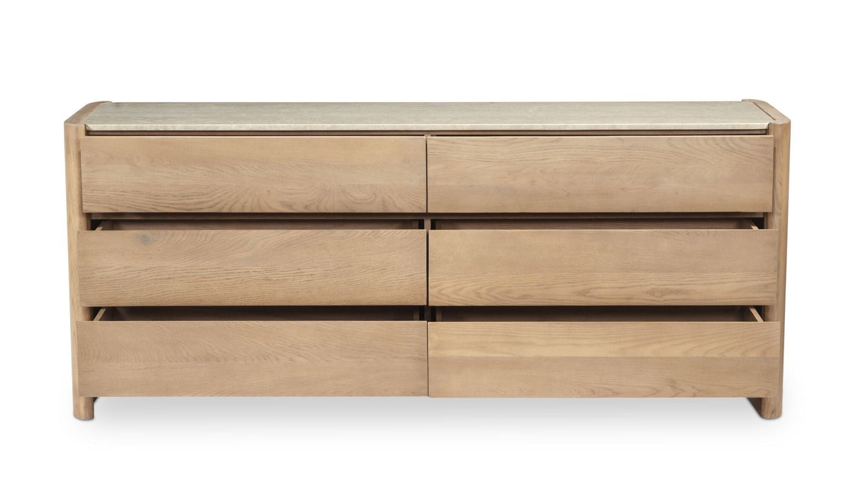 Larsson 6 Drawer Dresser Natural