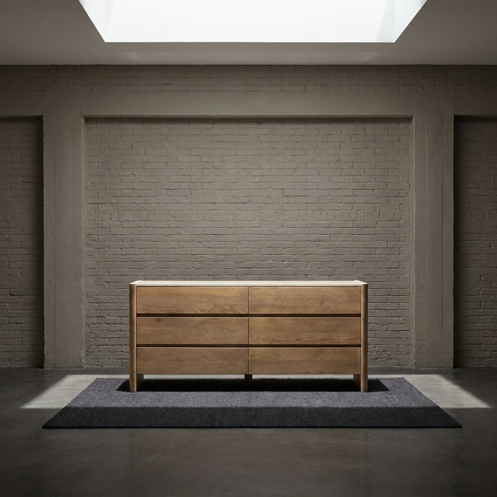 Larsson 6 Drawer Dresser Natural