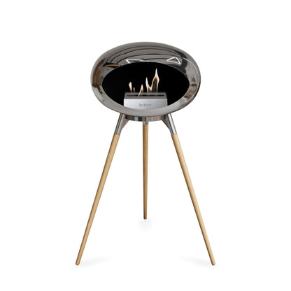 Le Feu Ground High Dome <br>Chromed Silver