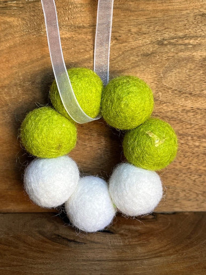 Wreath | Felted Essential Oil Diffuser