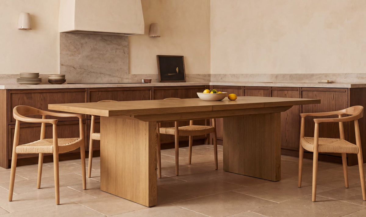 Lowell Extension Dining Table Natural