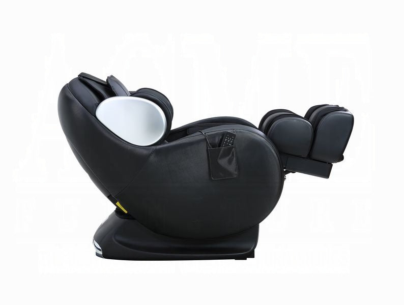 Maalish Power Recliner w/Lift, Heating & Massage - Black