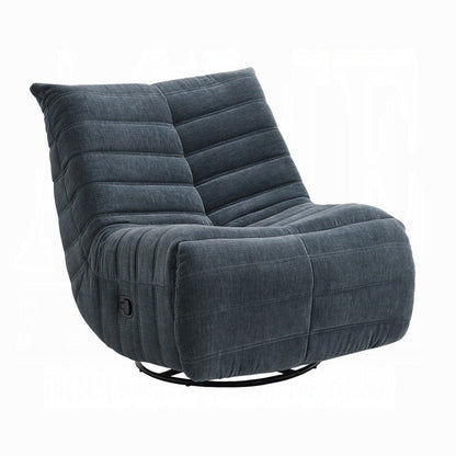Brasov Swivel Chenille Recliner Accent Chair - Multiple Color Options