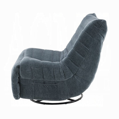 Brasov Swivel Chenille Recliner Accent Chair - Multiple Color Options