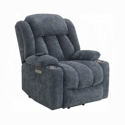 Krabi Power Recliner w/Lift, Heating & Massage - Blue