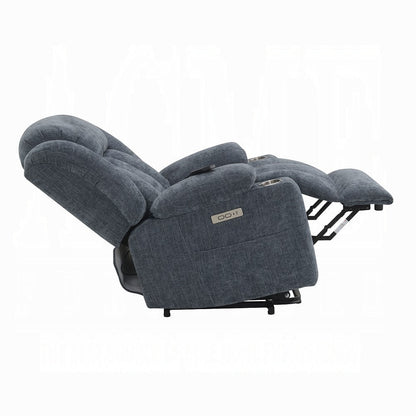 Krabi Power Recliner w/Lift, Heating & Massage - Blue