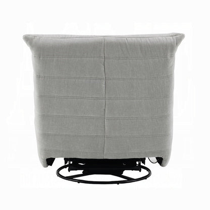 Brasov Swivel Chenille Recliner Accent Chair - Multiple Color Options