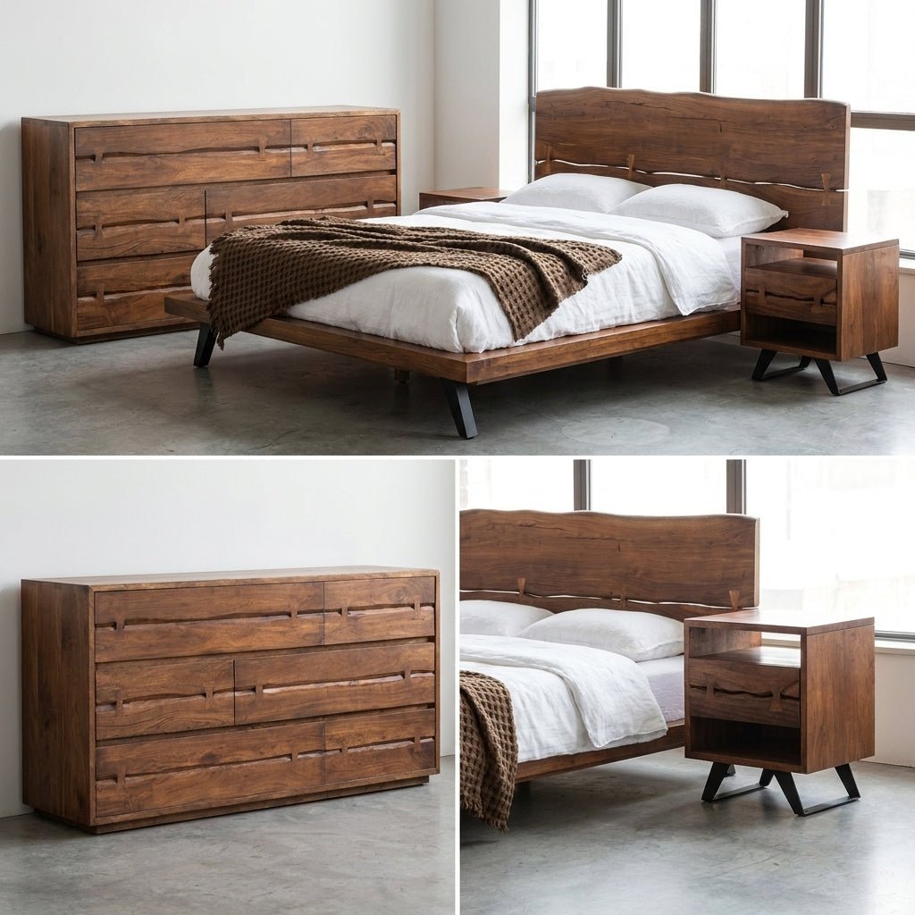 Mahajanga Platform Bed Bundle