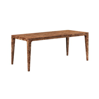 Marlow Dining Table Dark Burl