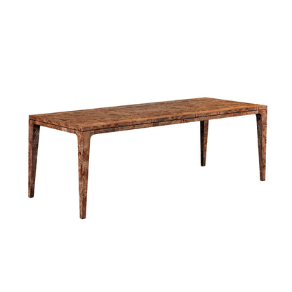 Marlow Dining Table Dark Burl