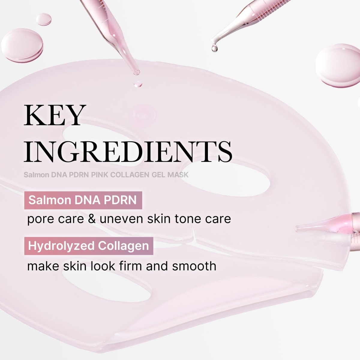 Medicube PDRN Pink Collagen Gel Mask 28g - 1PC