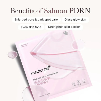 Medicube PDRN Pink Collagen Gel Mask 28g - 1PC