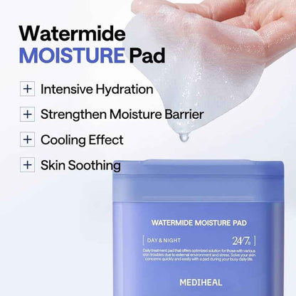 Mediheal Watermide Moisture Pad 170ml / 100pads