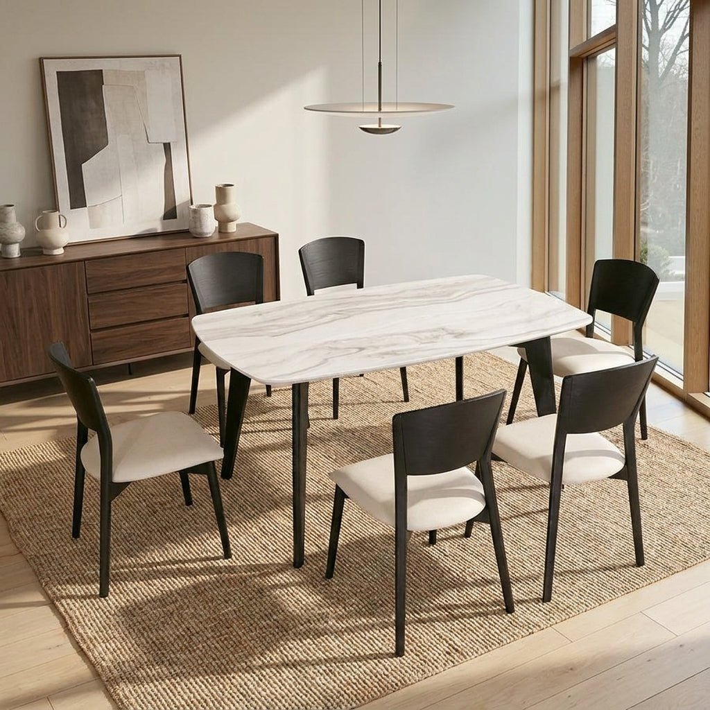 Monolith Noir Dining Set