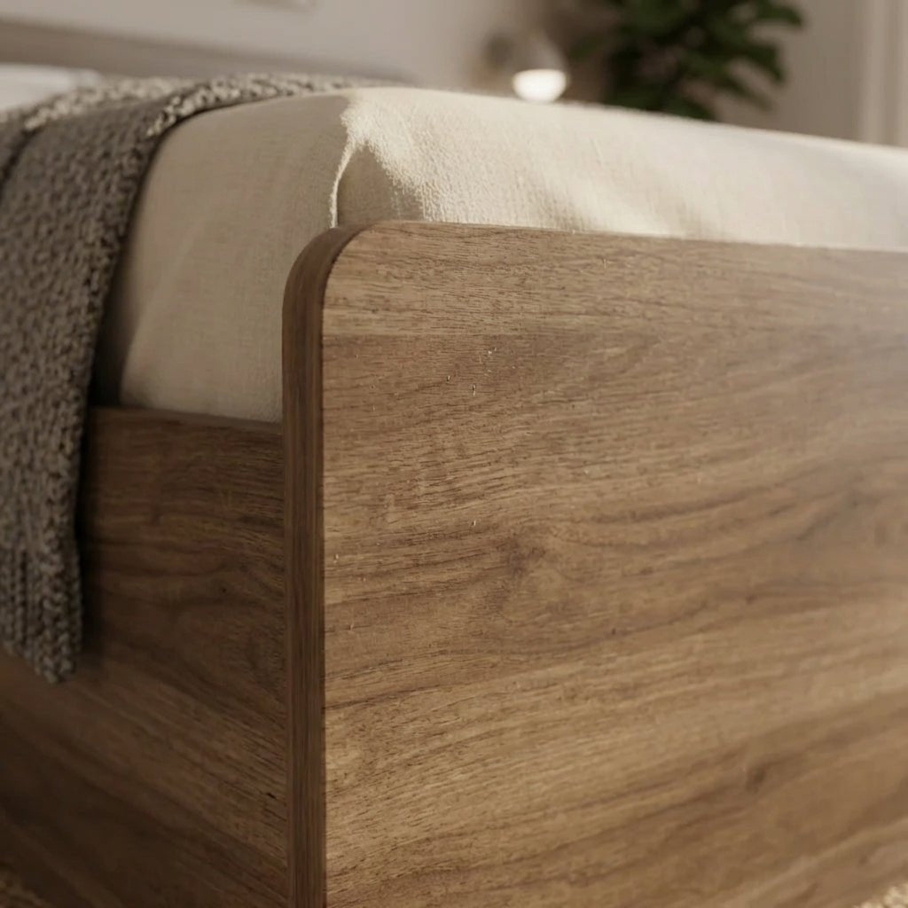 Narvik 201 Queen Wooden Bed