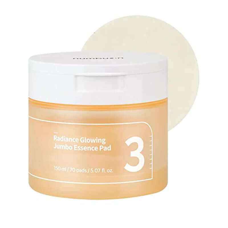 Numbuzin No.3 Radiance Glowing Jumbo Essence Pad 150ml / 70pads