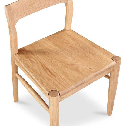 Otis Dining Chair Natural Oak Set of Two