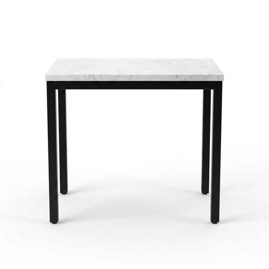 Pemberton Marble Mini Desk White