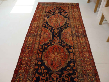 On Hold for Todd - Persian Azerbaijani Runner Rug | 4' 1” x 10' 3"