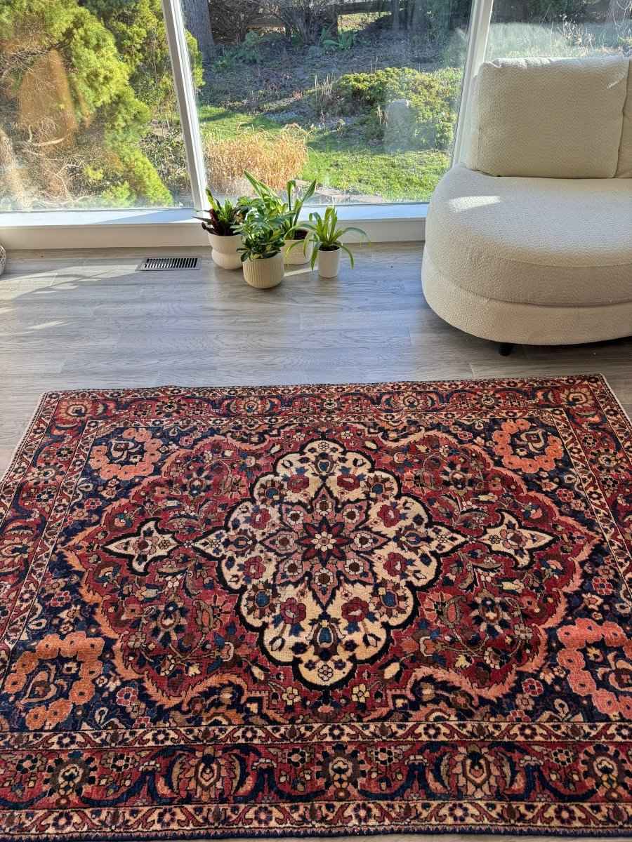 Persian Bakhtiar Rug | 4' 7" x 6' 9"