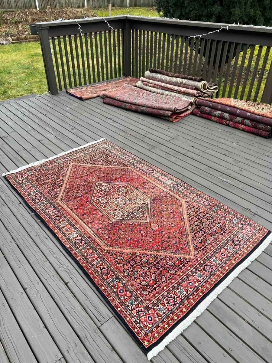 Persian Bidjar Rug | 6' 1" x 3' 7"