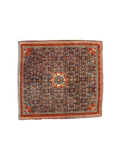 Persian Bijar Rug | 2' 6" x 2' 8"