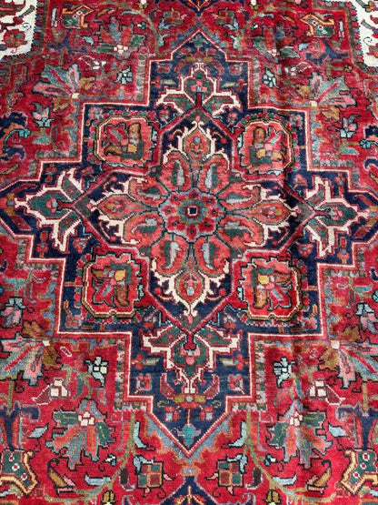 Persian Gorevan Heriz Rug | 8' 1" x 11' 5"