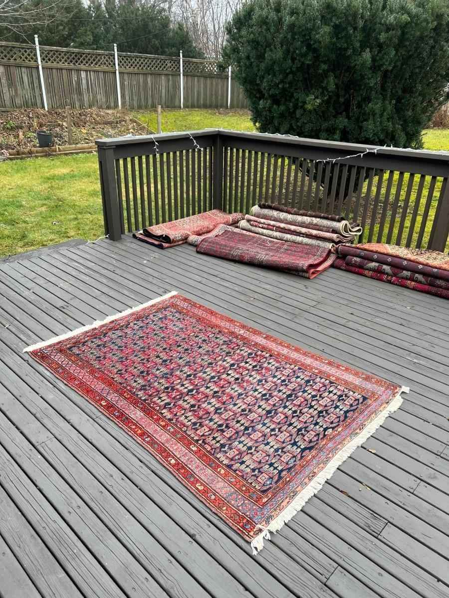 Persian Hamadan Rug | 5' 9" x 4' 1"