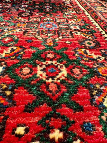 Persian Hossein Abad Runner Rug | 2' 11" x 9' 11"